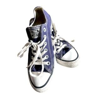 Converse Chuck Taylor All Star Low Top Shoes Purple 6M Unisex Sneaker